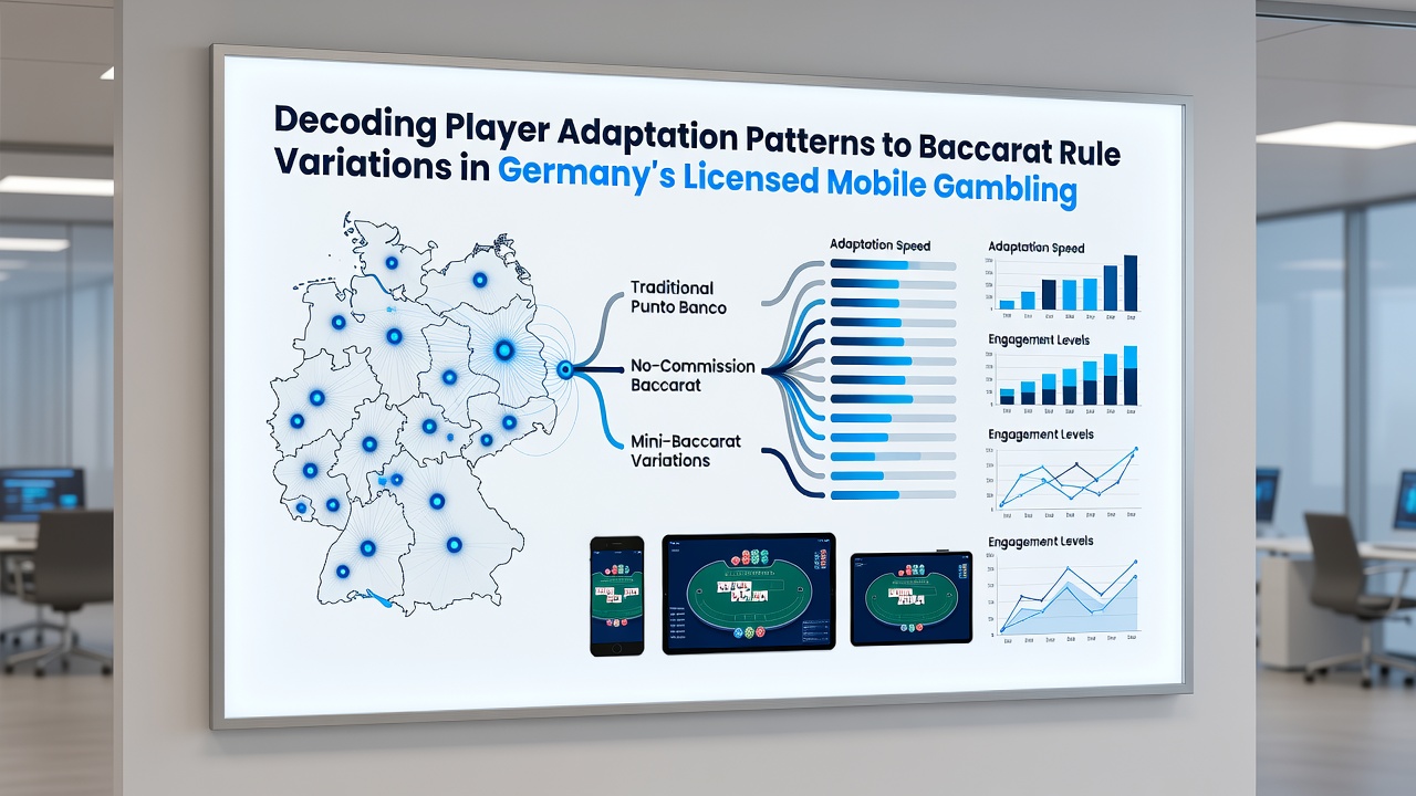 Analyse-Dashboard mit Spielerstatistiken zu Baccarat-Regelvariationen auf einer deutschen Casino-App