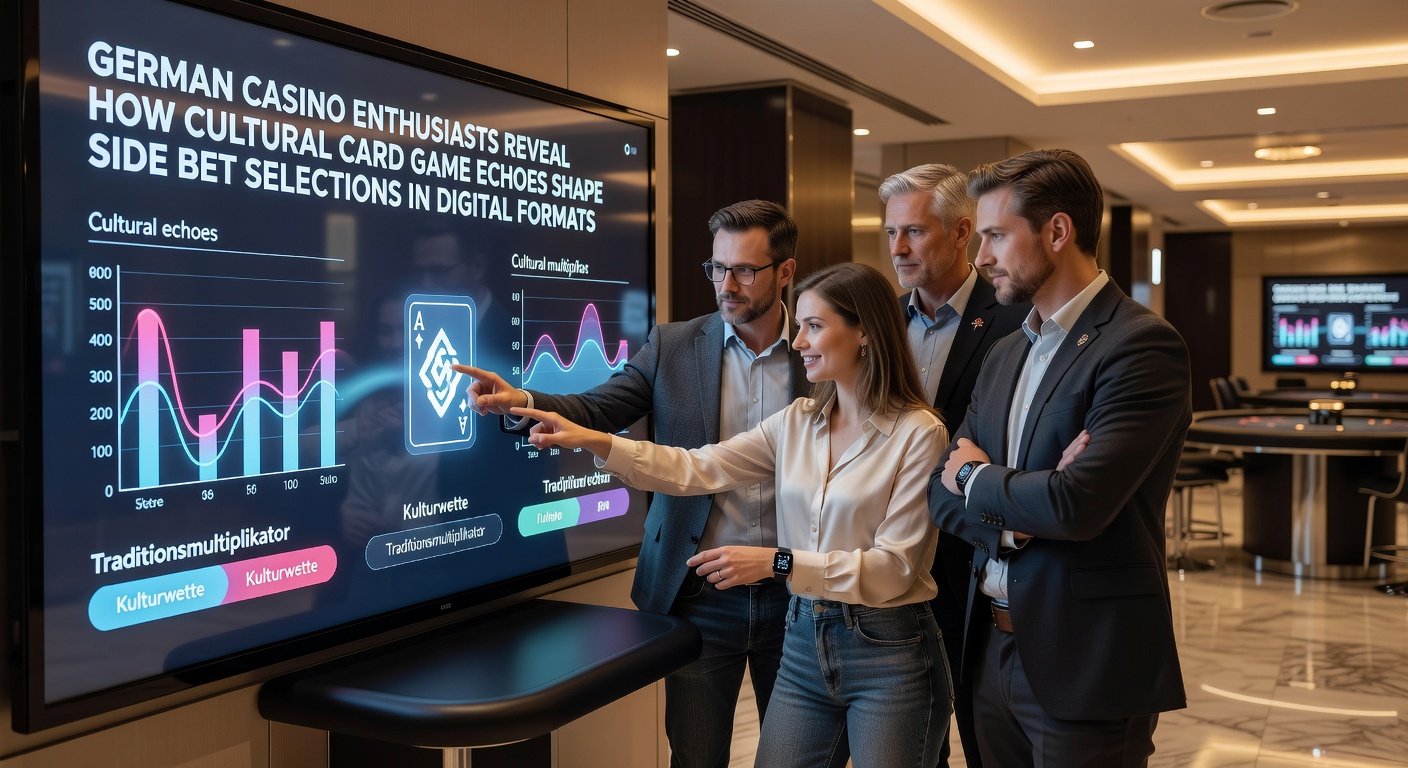 Deutsche Spieler analysieren Side-Bet-Optionen in digitalen Casino-Umgebungen unter Einfluss traditioneller Kartenspiele