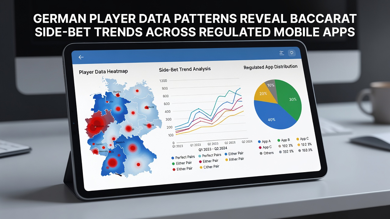 Diagramm zu regionalen Unterschieden bei Baccarat Side-Bets in deutschen Mobil-Apps