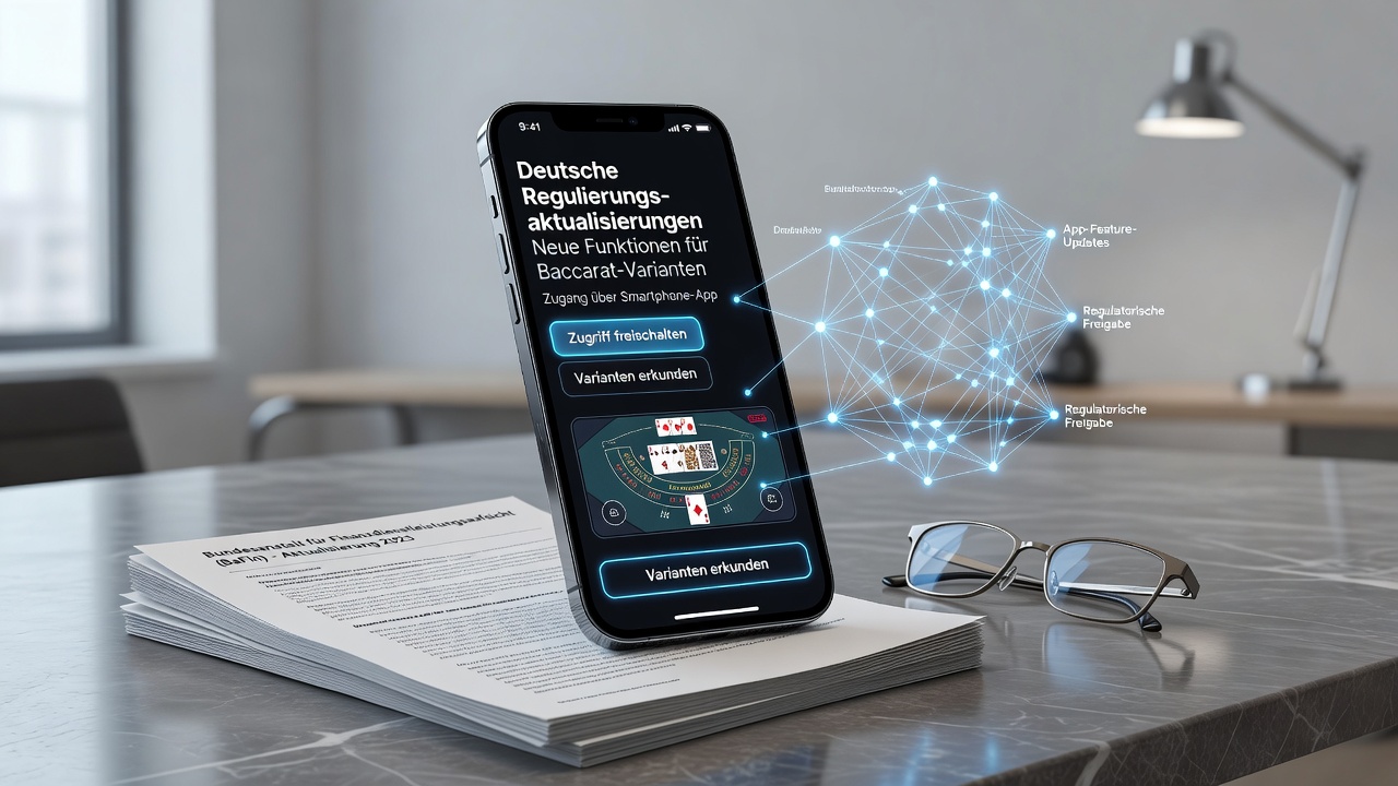 Smartphone-App mit Baccarat-Varianten unter deutschen Regulierungen