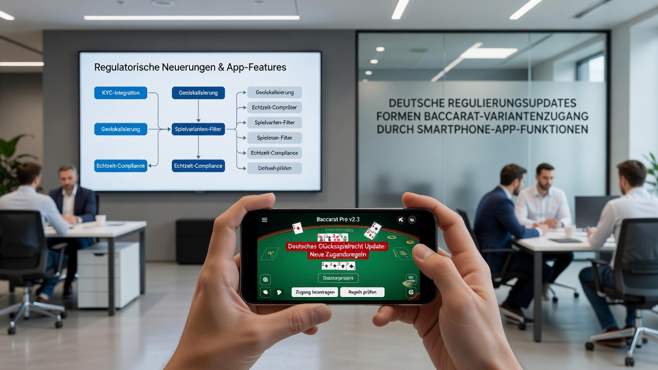 Regulatorische Einflüsse auf Baccarat-Apps in Deutschland