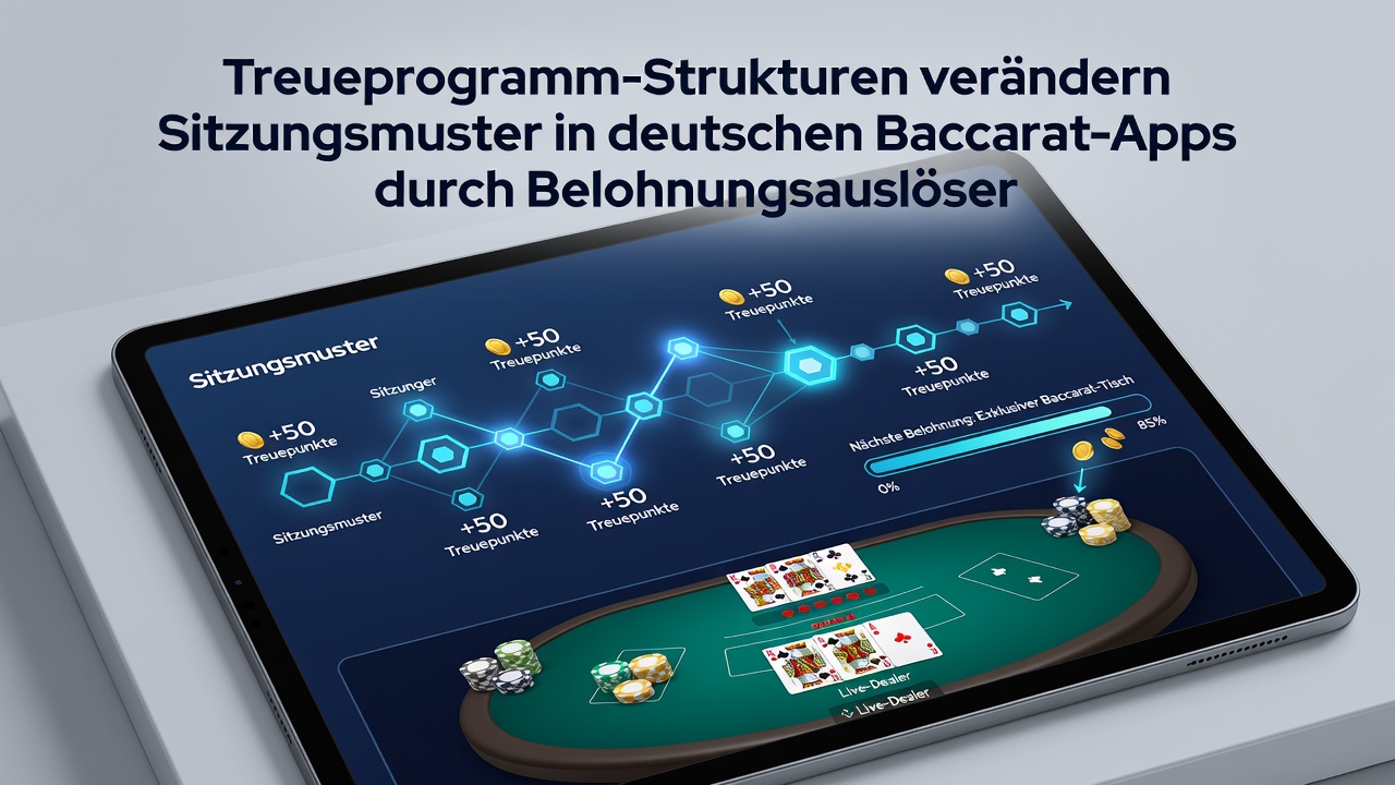Beispiel für Belohnungstrigger und veränderte Sitzungsmuster in Baccarat-Apps