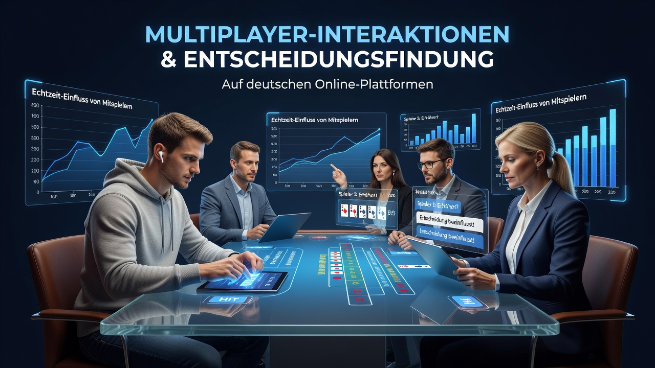 Multiplayer-Interaktionen in deutschen Baccarat-Räumen, wo Spieler via Chat Tipps austauschen und Wetten an Live-Tischen koordinieren