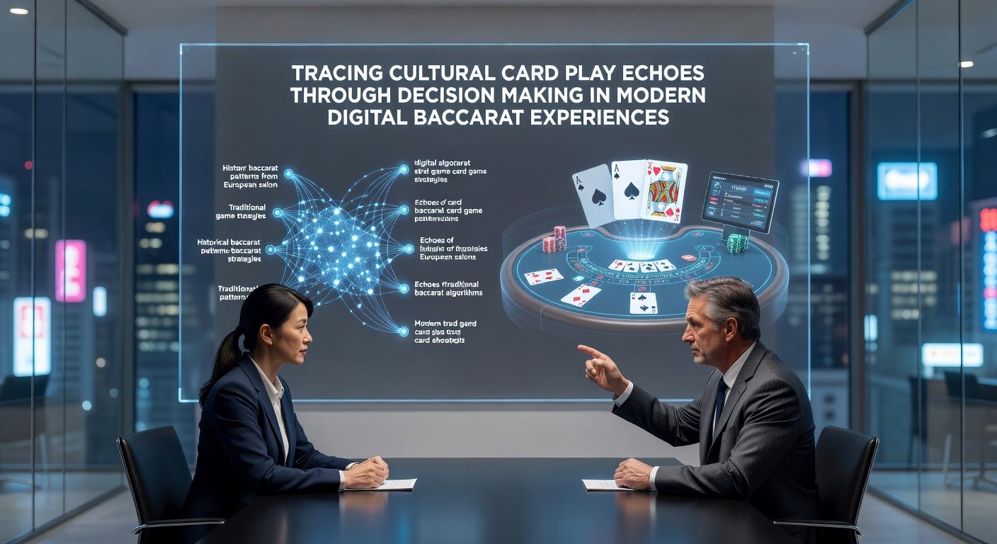 Digitale Baccarat Plattform mit kulturellen Elementen